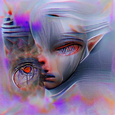 Abstract Art From Minimalist AI Prompt