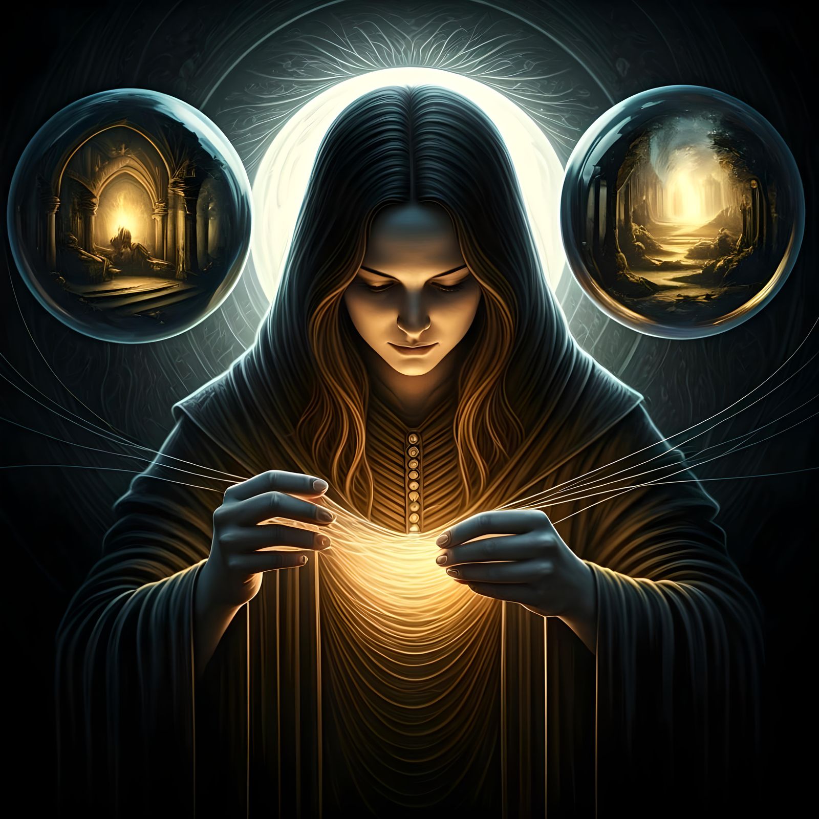 Dream Weaver Creating Surreal Dreamscapes as Tapestry Art