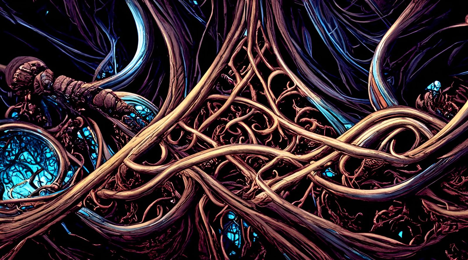 Intertwined Fates: Digital Matte Painting in 8K