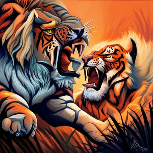 Epic Battle: Liger Versus Tigon, Sinister Style