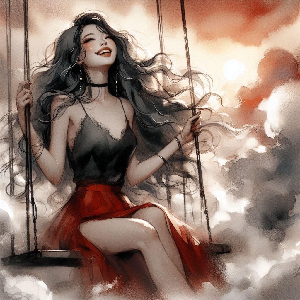 Swing Set Among the Clouds