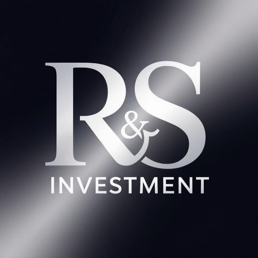 Sleek Silver R.S. Logo for Investment Company