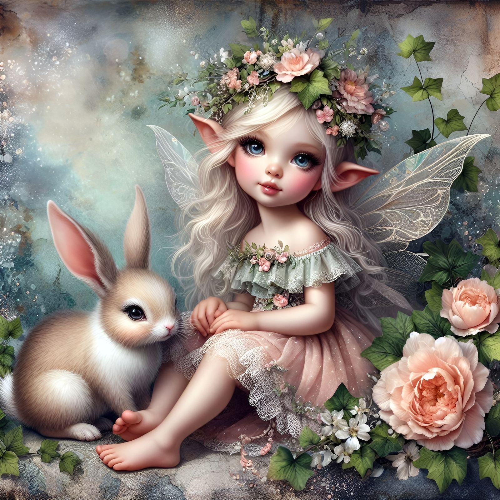 Tabitha and the friendly bunny