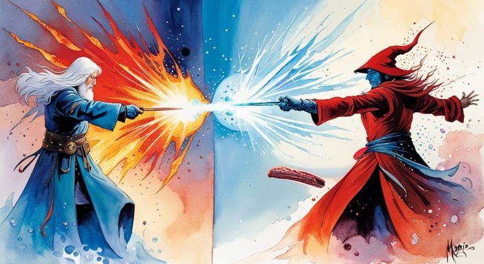 Simple White Background