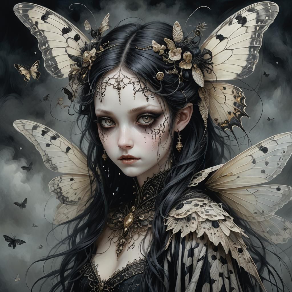 Ethereal Moth-Fairy of Nightmares