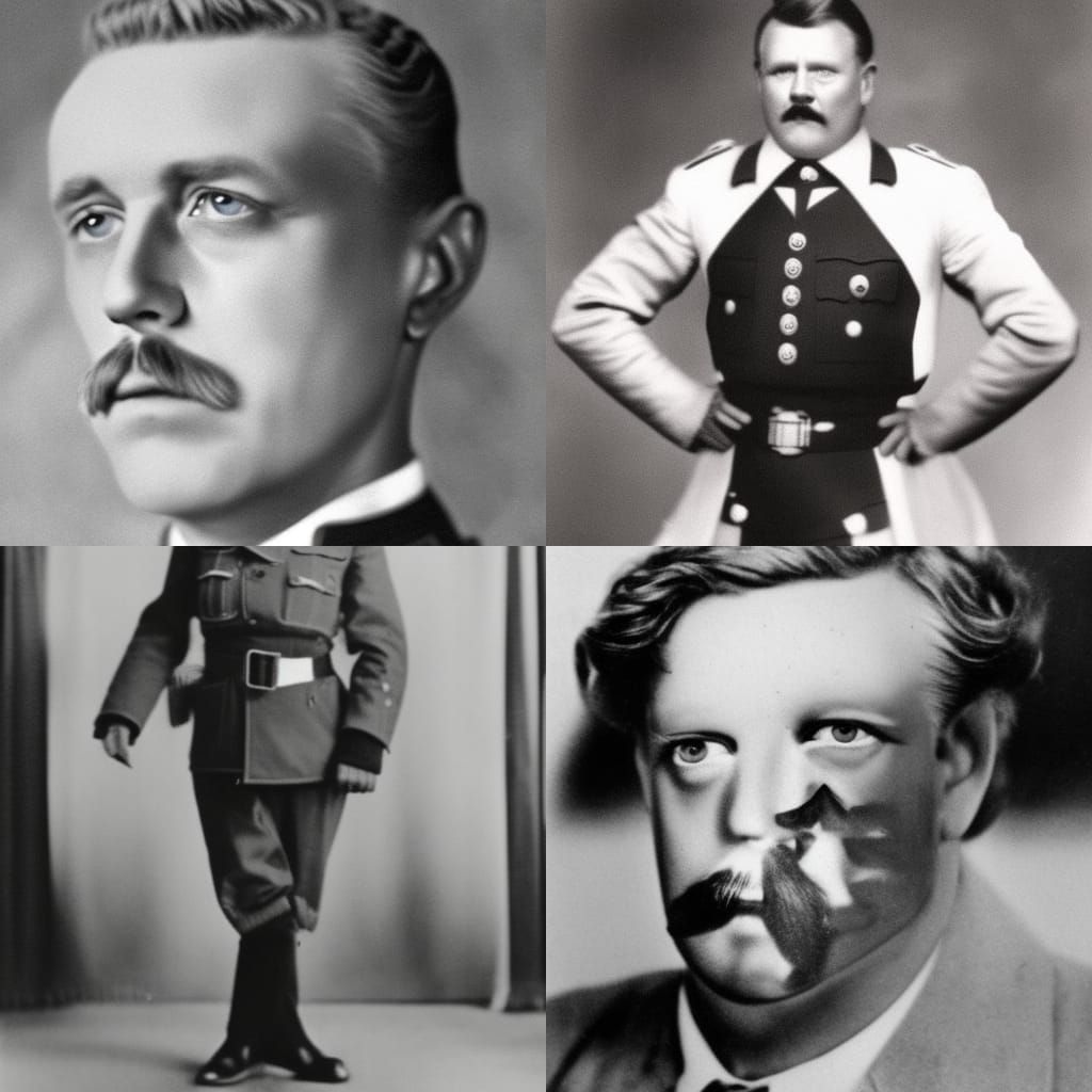 Abradolf Linkler: A Surprising Fusion Portrait