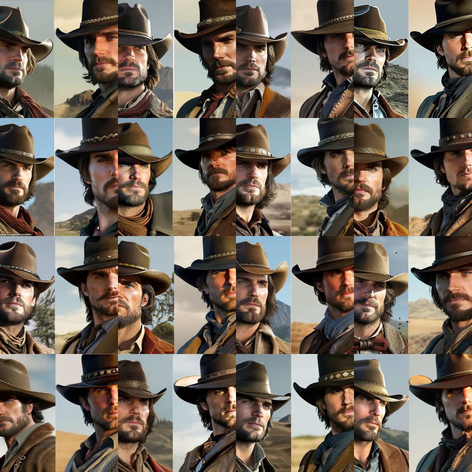 Hyperrealistic Portraits with Dramatic Lighting