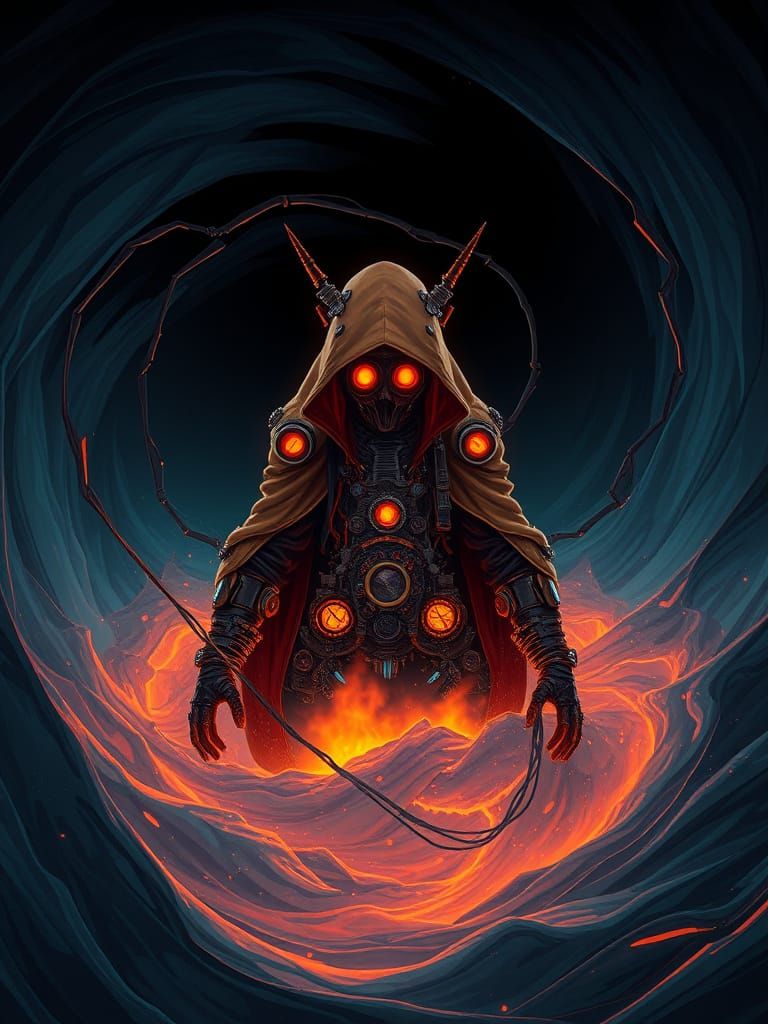 Steampunk ghost hunter