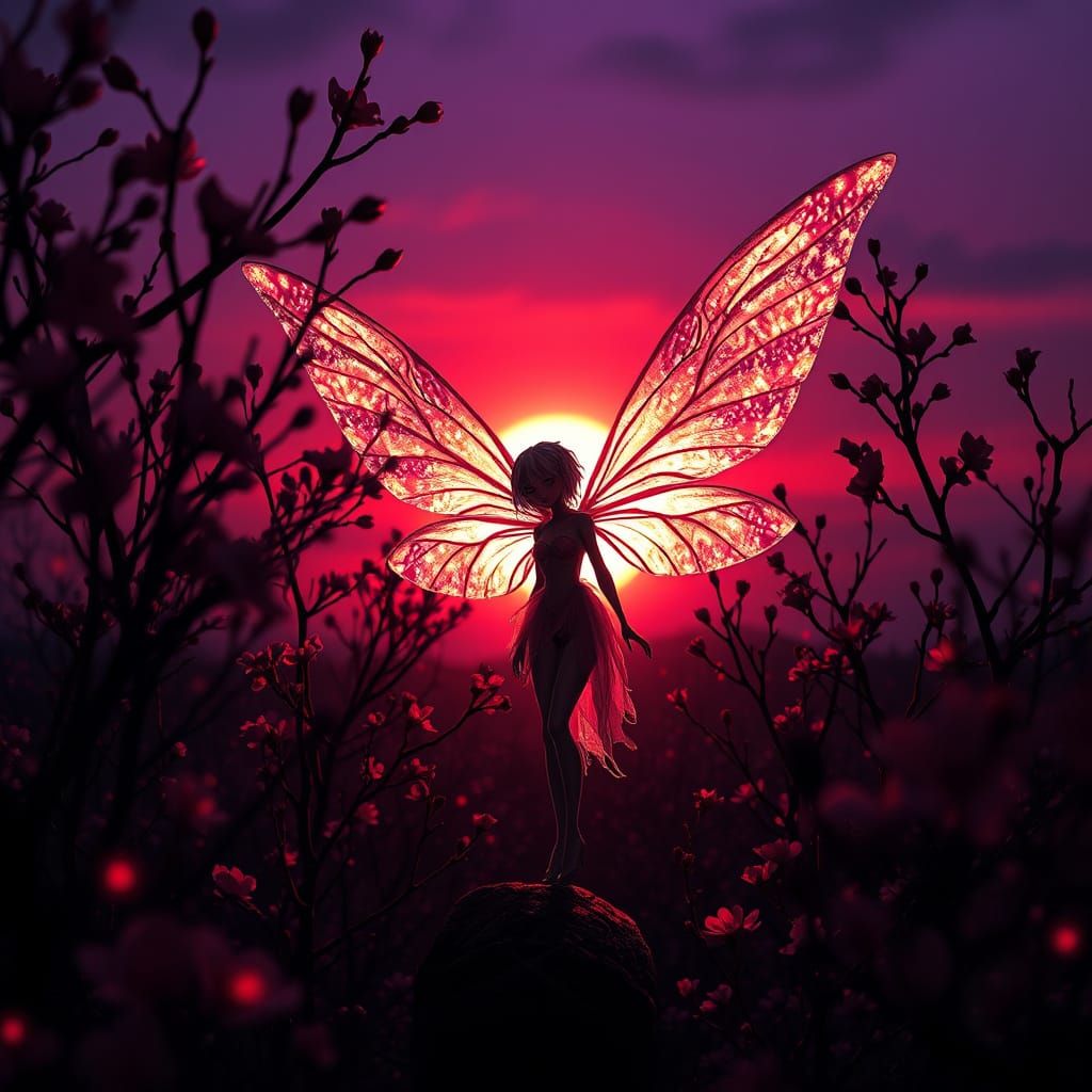 fairy sunset
