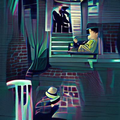 AI Image Generated From Empty Prompt