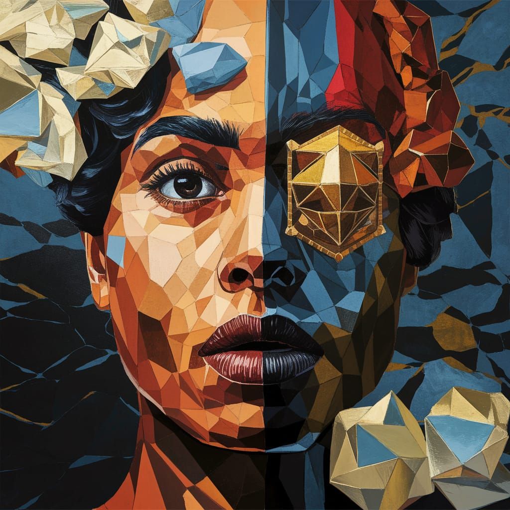 Bitcoin Punk Coins with Chess Pattern