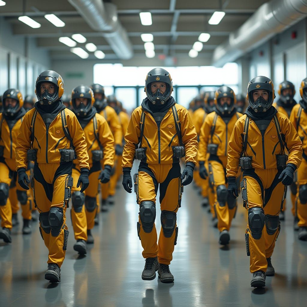 Futuristic School: Student Council Endurance Training