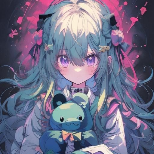 Nene Kusanagi Schoolgirl in Manga Anime Style