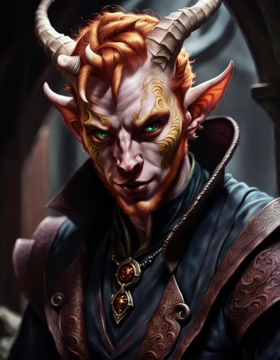 Ginger Tiefling