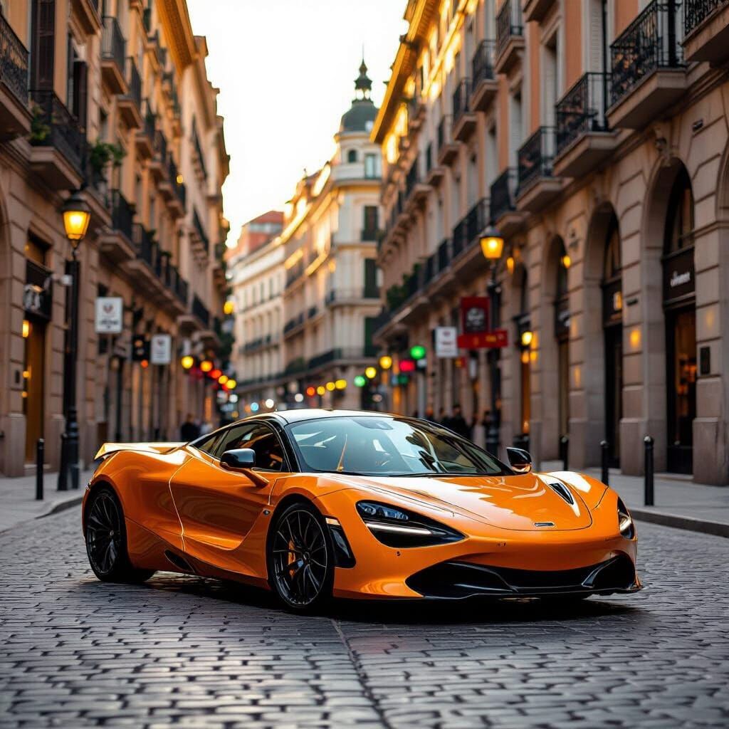 McLaren 720S in Madrid: Modern Automotive Photography