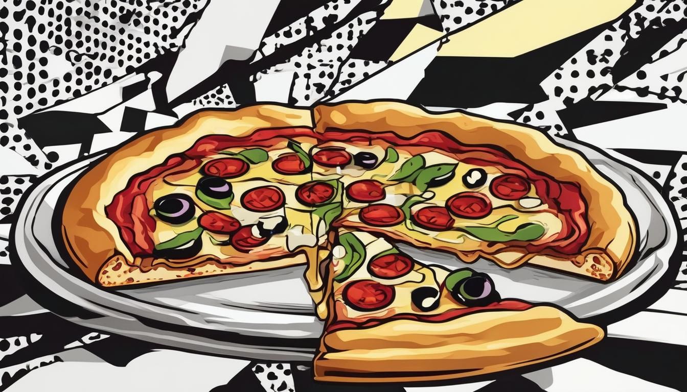 Lichtenstein Pizza III