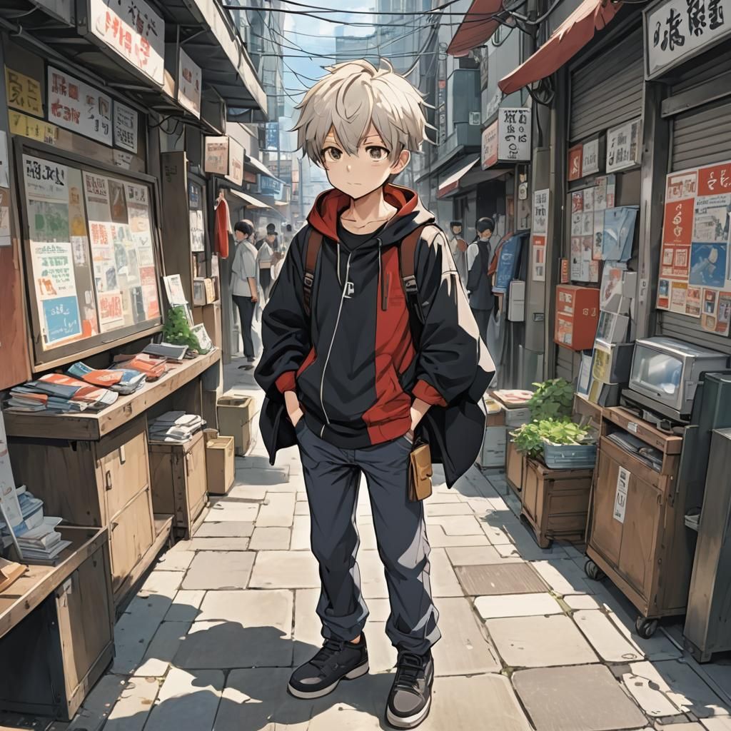 Boy in Alley