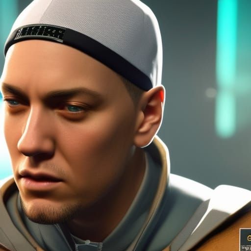 Eminem as Detailed League of Legends Skin