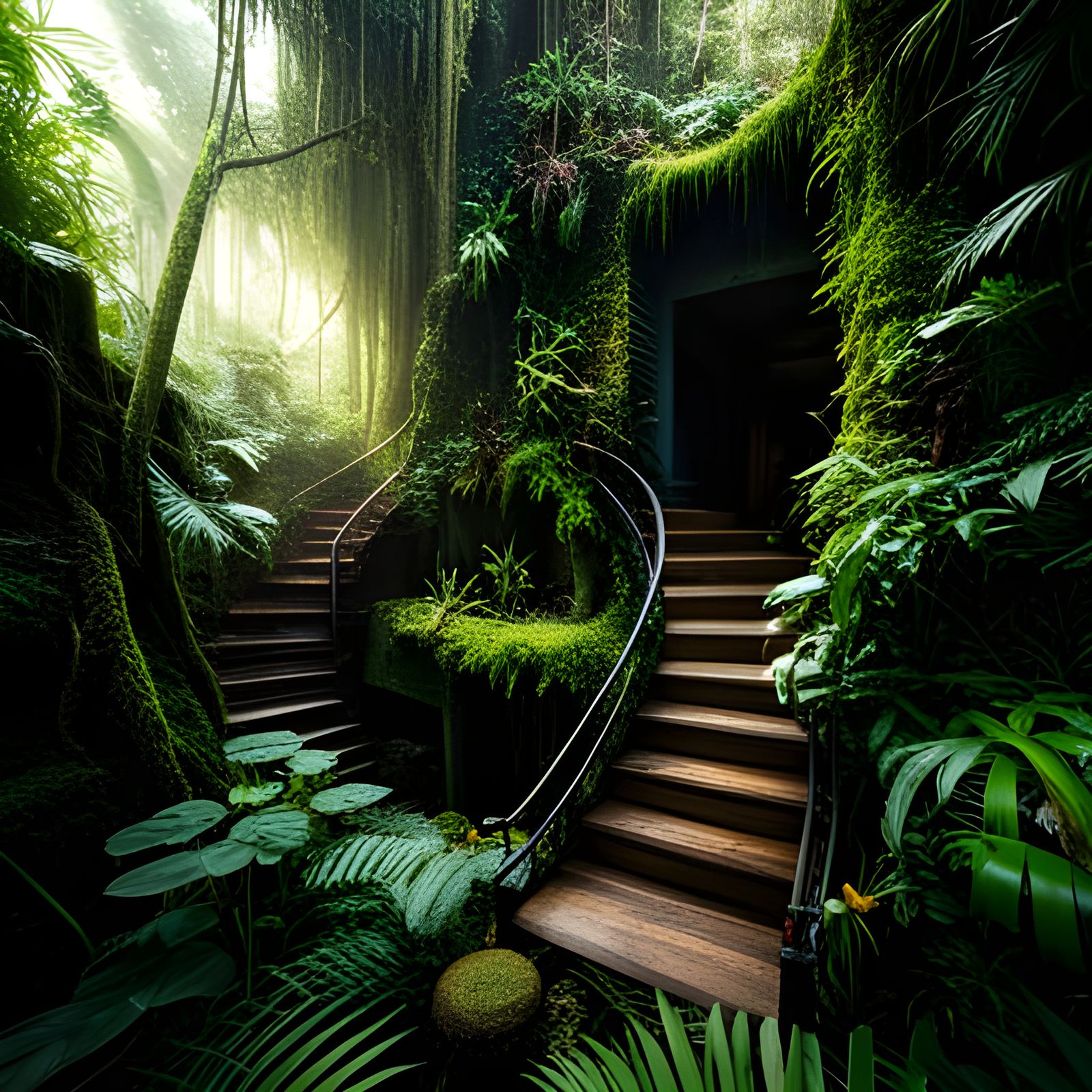 James Bond Villain's Jungle Lair