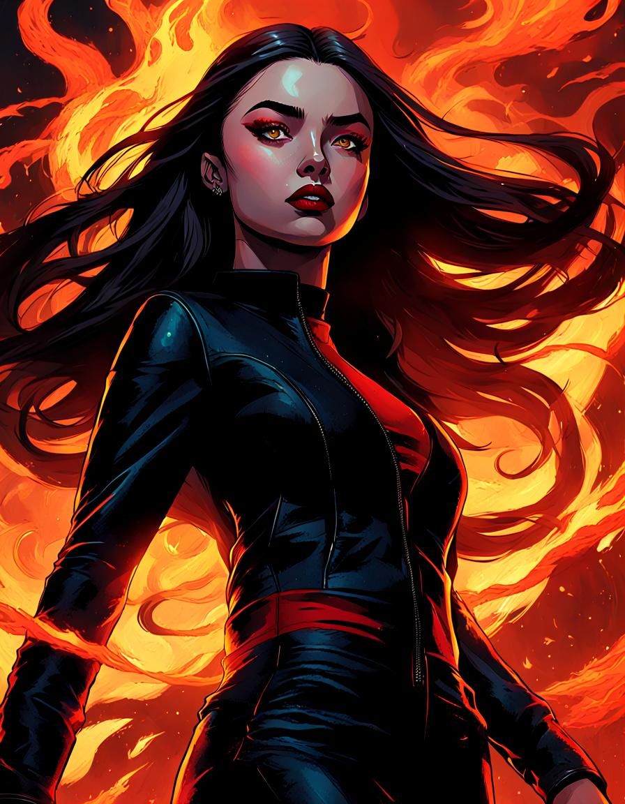 Satana Hellstrom: Marvel Anti-Heroine in Comic Art