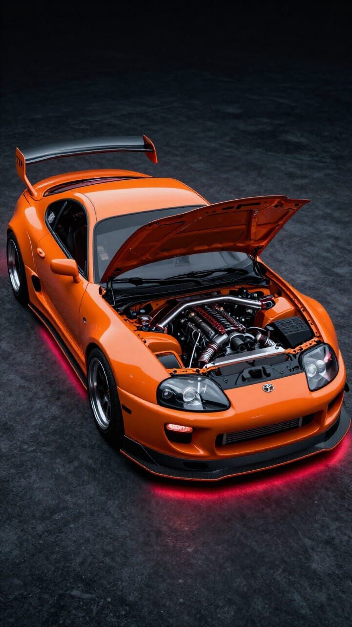 1995 Toyota Supra MK4 Super Tuned in Custom Fast Furious Sty...