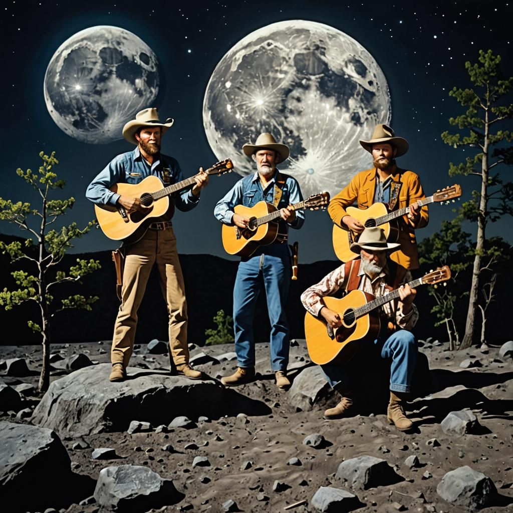 Appalachian Musicians Play on the Moon
