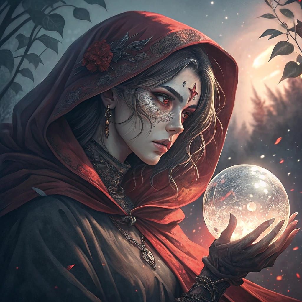 Ethereal Reaper in Triadic Hues