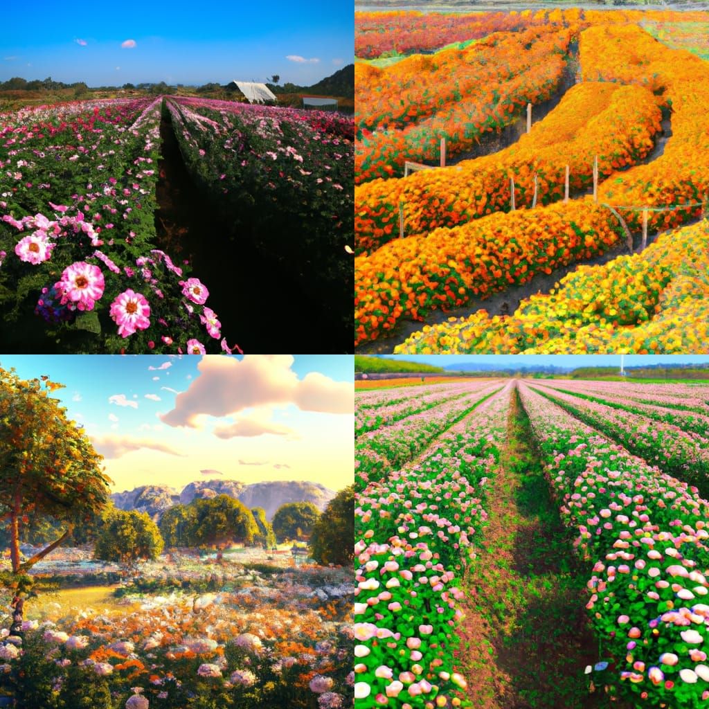 Chrysanthemum Garden on Utopia Planitia, Mars