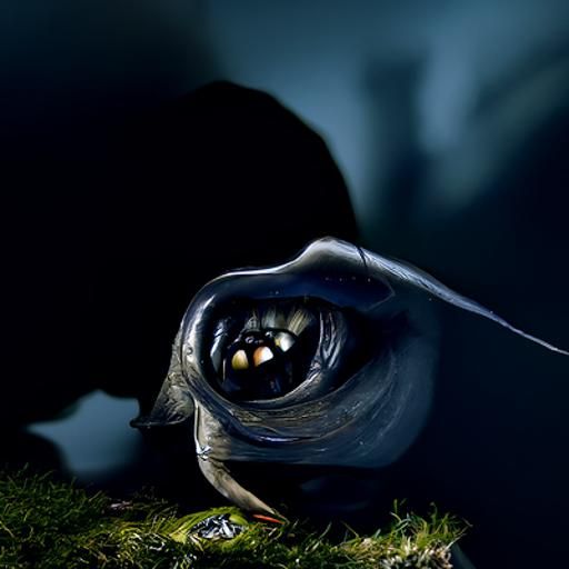 Hyperrealistic Creatures Lurking in Shadows