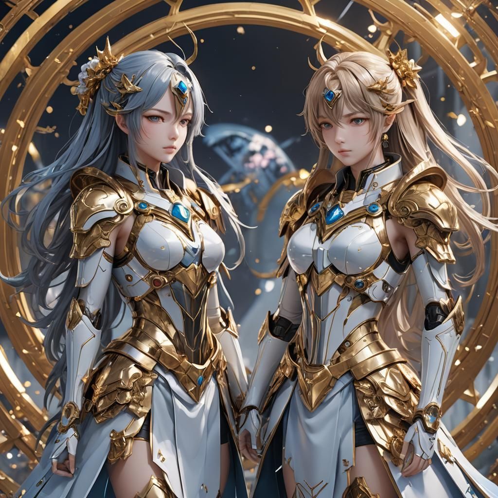 Gemini: Stunning 3D Anime Art