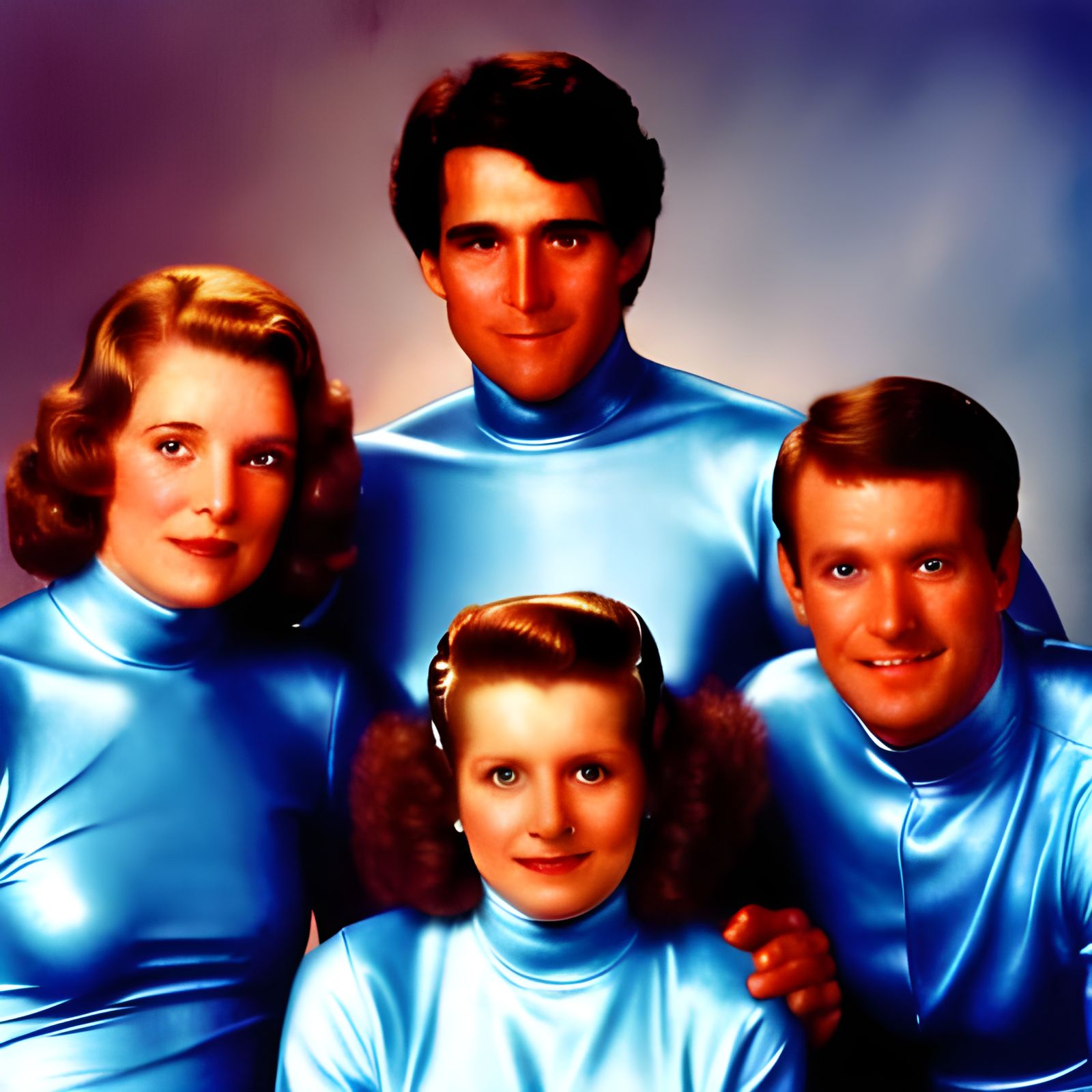 Hilarious Awkward Family Photo in Spandex
