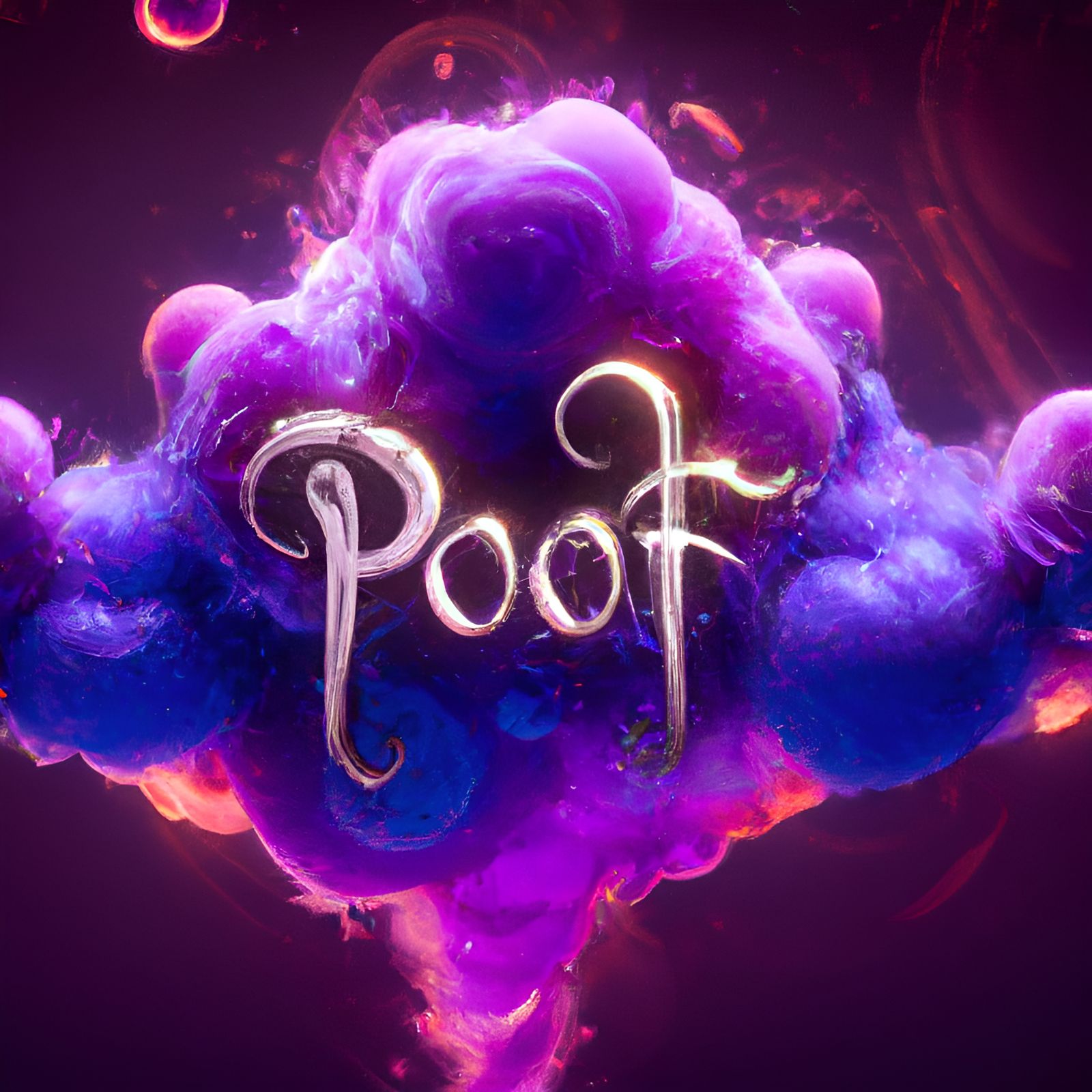 Plasma Galaxy Reveals Purple Rune Letters