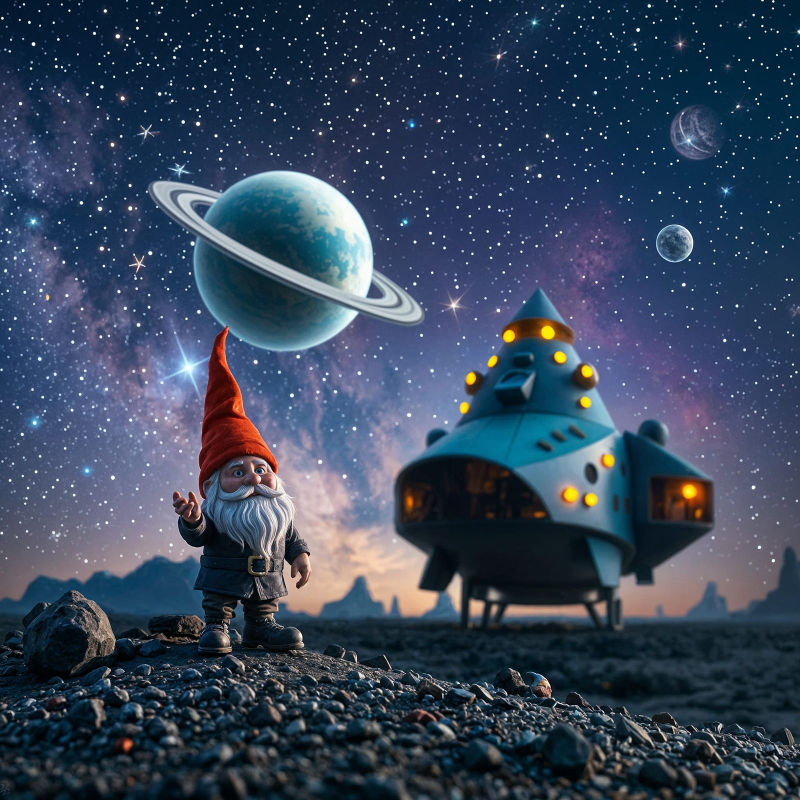 Gnome In Space!