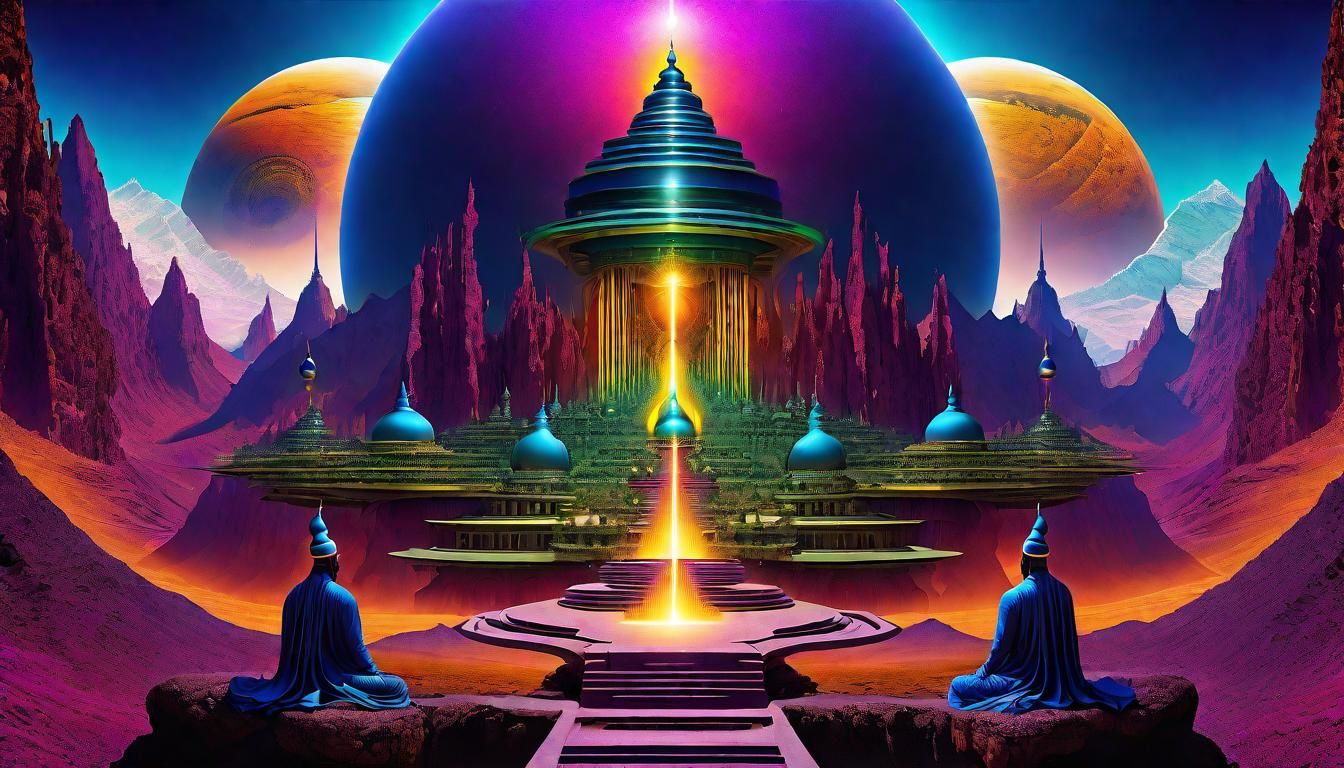 Kundalini Awakening: A Surreal Visionary Masterpiece