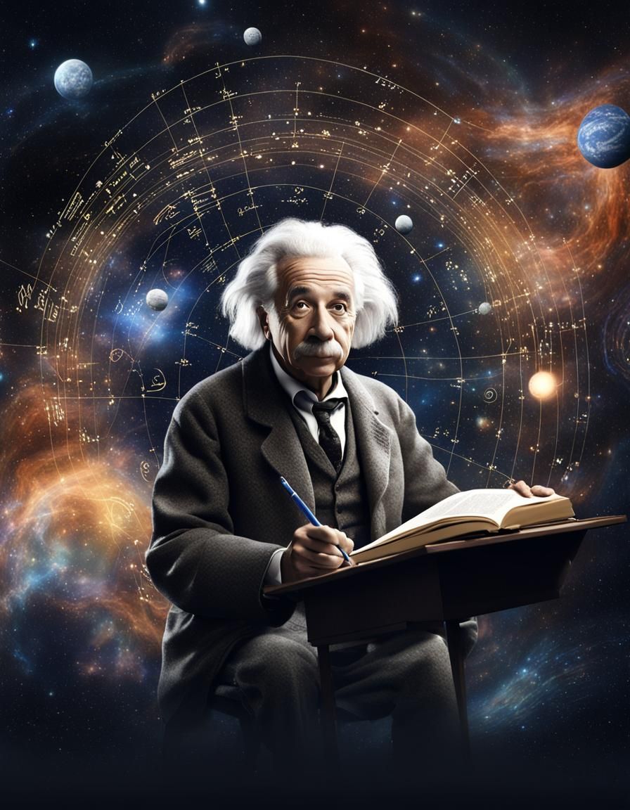 Einstein's Equations in the Cosmos, Ultra Detailed Rendering