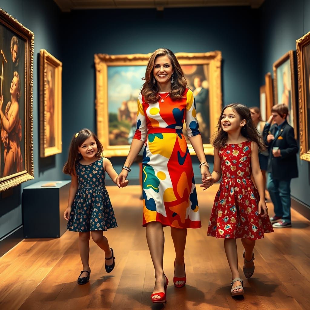 Dutch Queen Maxima Inspires 4th Graders at Art Museum Field ...