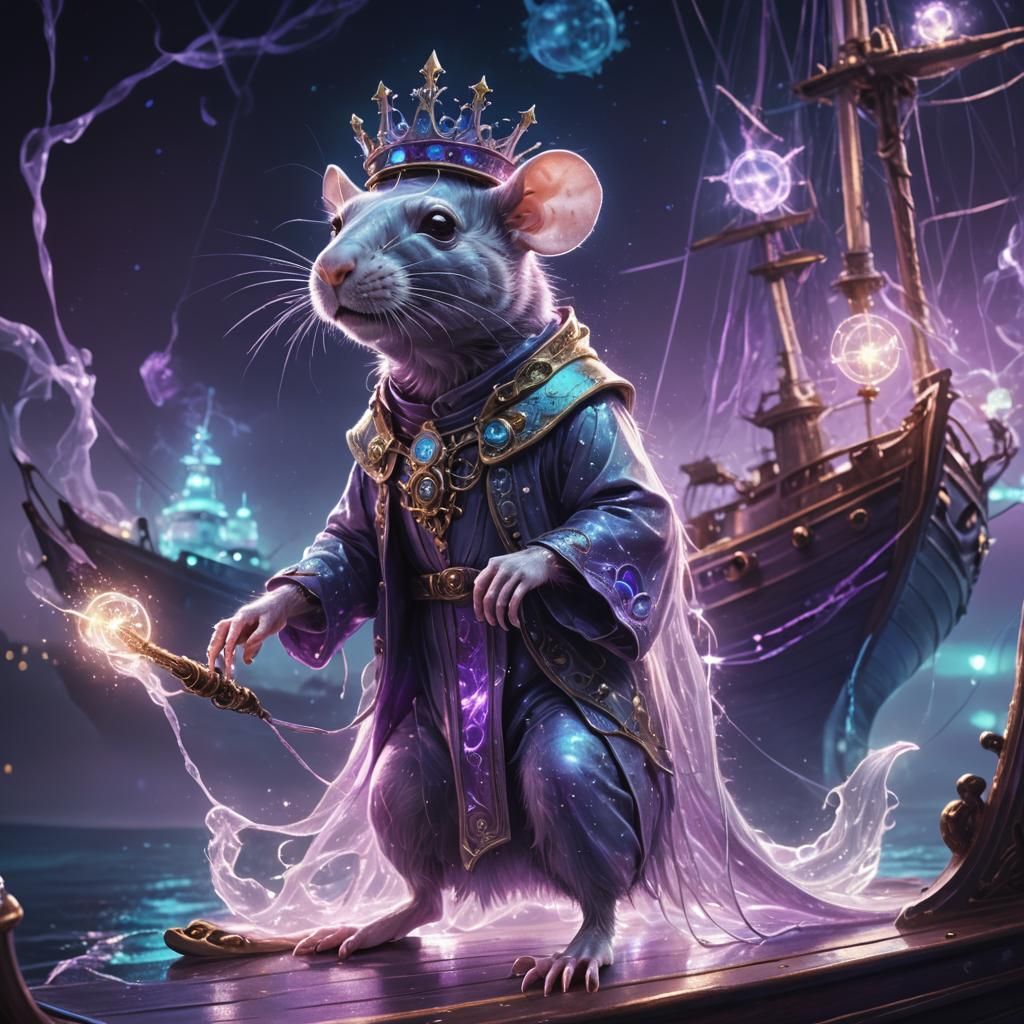 Rat God of the High Seas: Sci-Fi Surrealism