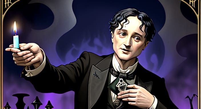 Mysterious Illusionist Confronts Death