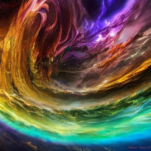 Surreal Fantasy World Captured in Hyperrealism