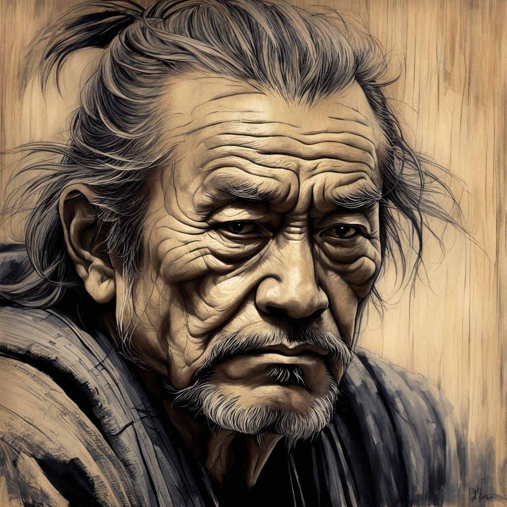 Portrait of a Samurai