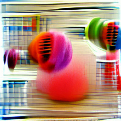 Dynamic Abstract Composition with Geometric Shapes