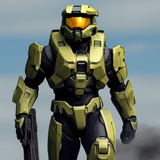Halo Spartan Ready for Battle