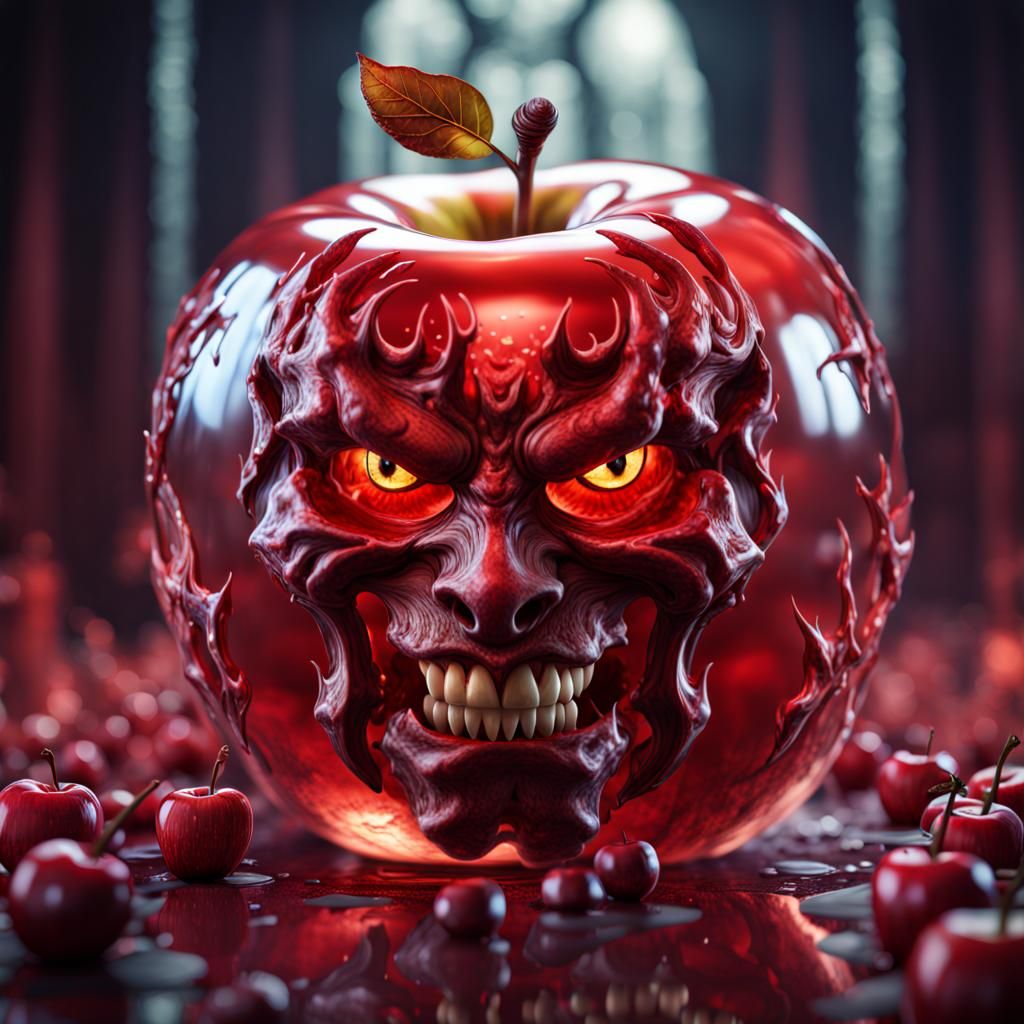 Devil Inside a Crystal Apple: Conceptual Art