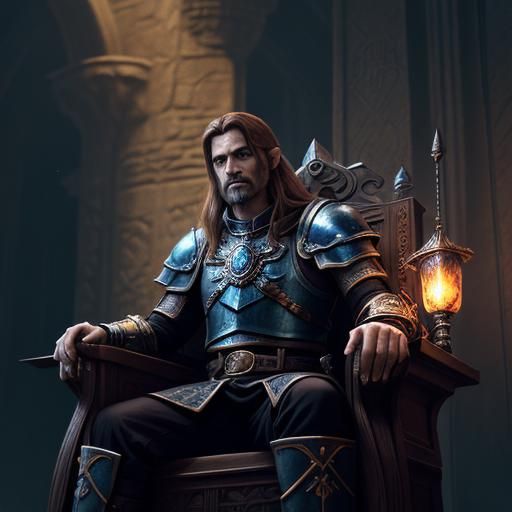 Link Confronts Ganon on Imperial Throne