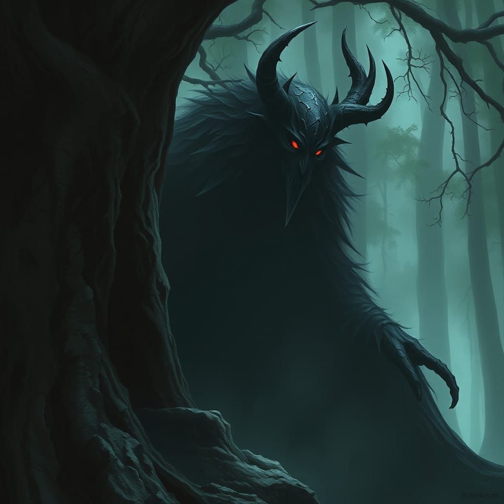 Dark Guardian of the Mystic Woods