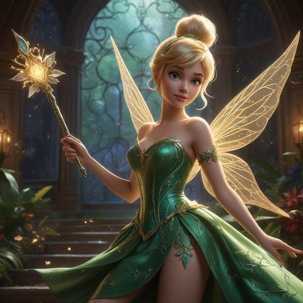 Tinker Bell Casts Enchantment in a Whimsical Presidential En...