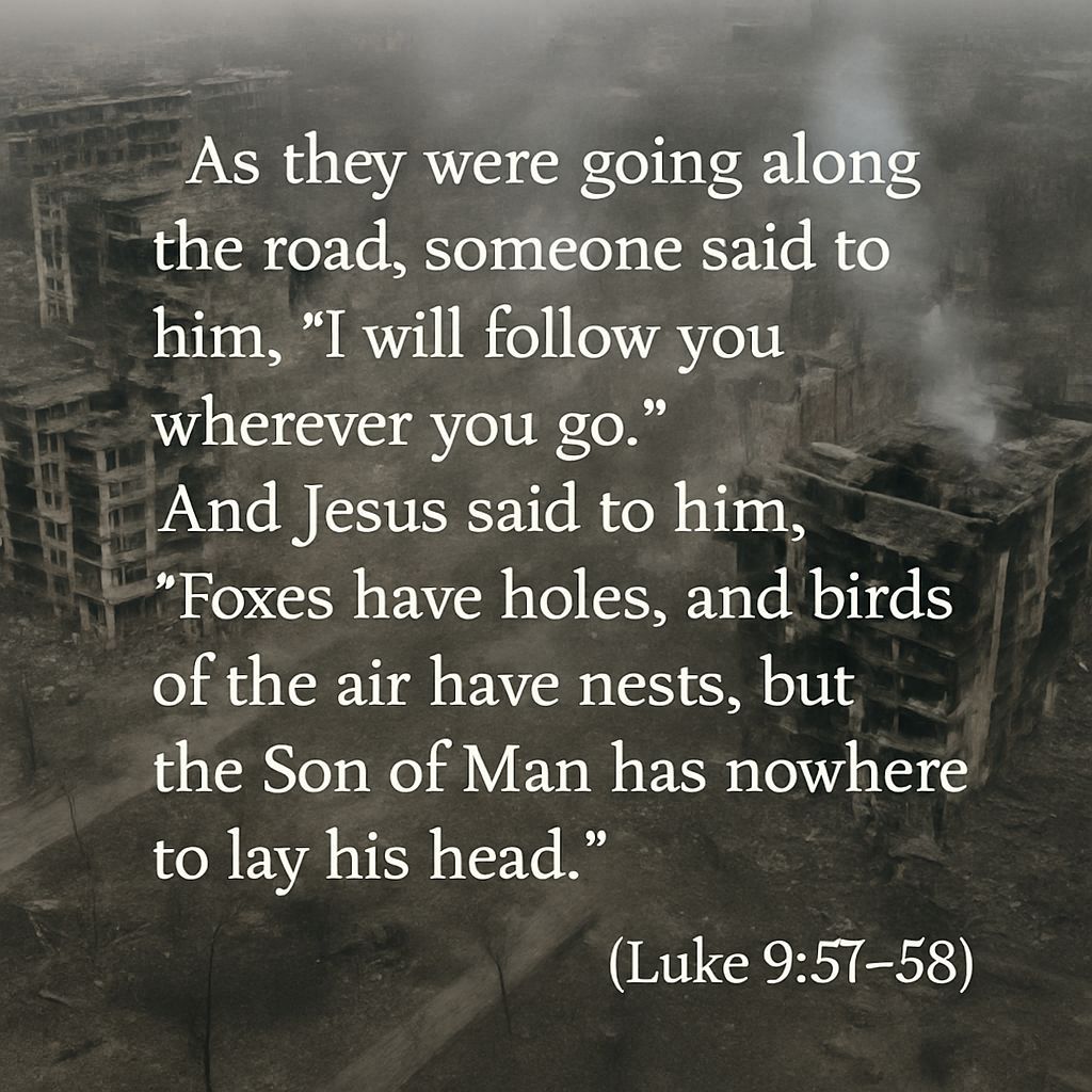 Luke 9:57-58