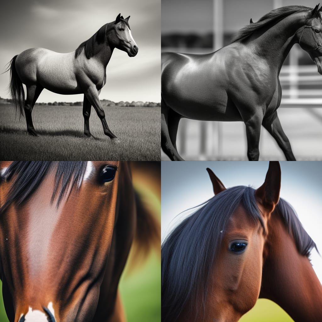 Majestic Horse Portrait in Natural Light