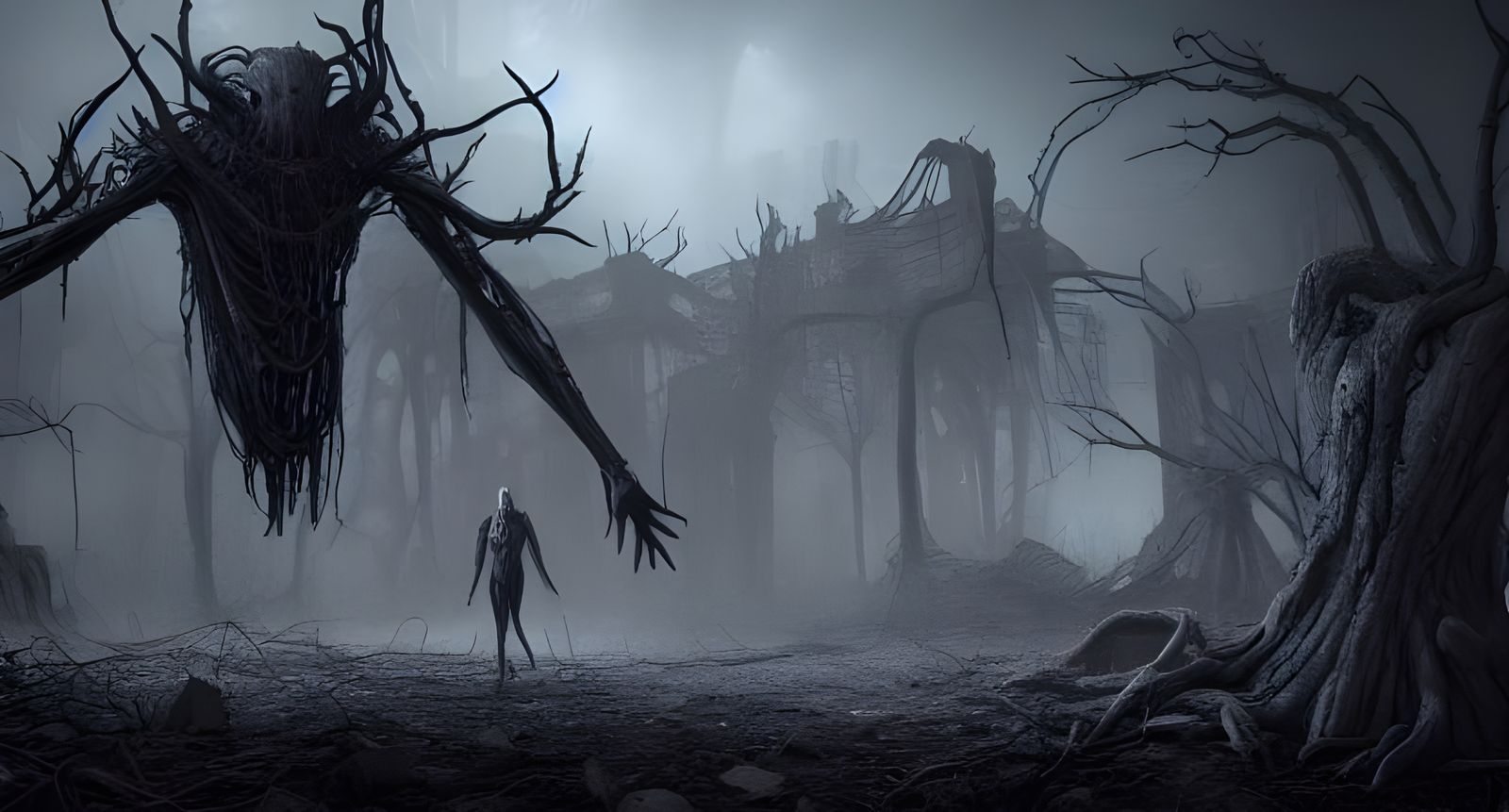 Dark Post-Apocalyptic Alien Future in Unreal Engine 5