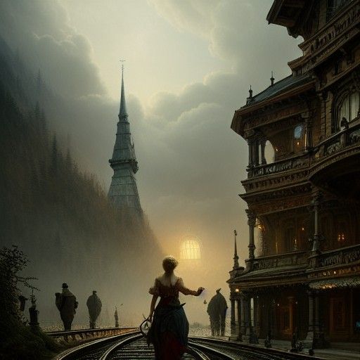 Erika: A German Folk Song in Art Nouveau Style